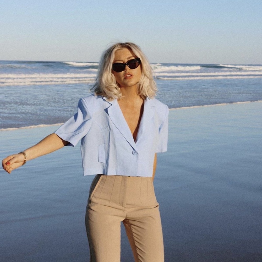 Zara Pants with High Waist